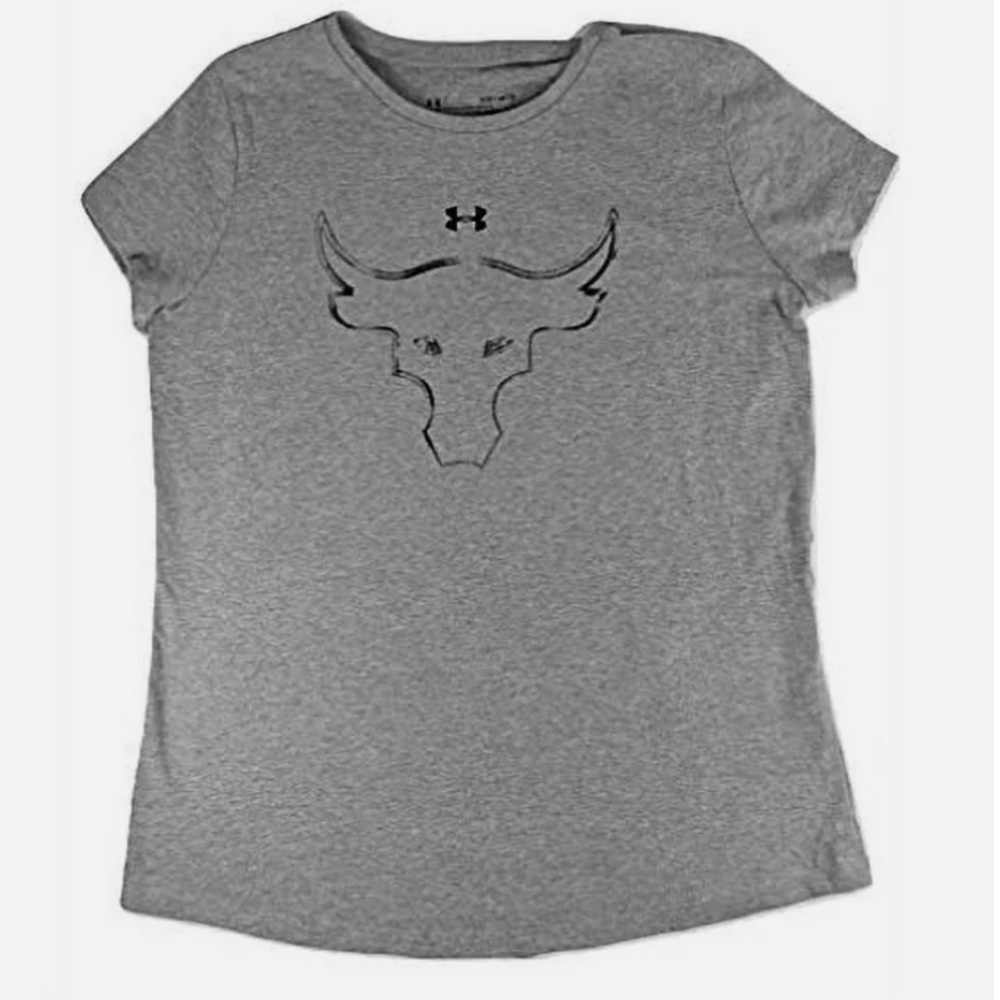 Under Armour Womens Project Rock Brahma Bull Tee Shirt